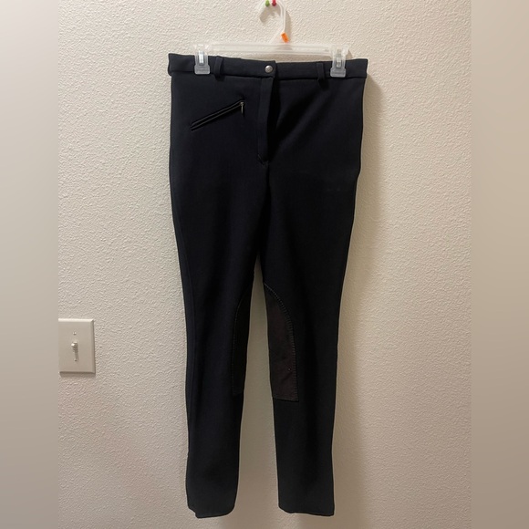 Pants - Black Equestrian Riding Pants